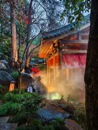 Relaxing Evening in Wuyi Tangfeng Hot Spring Resort 