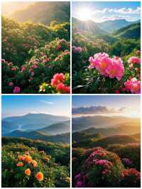百里杜鵑百花齊放等你來觀賞拍照哦