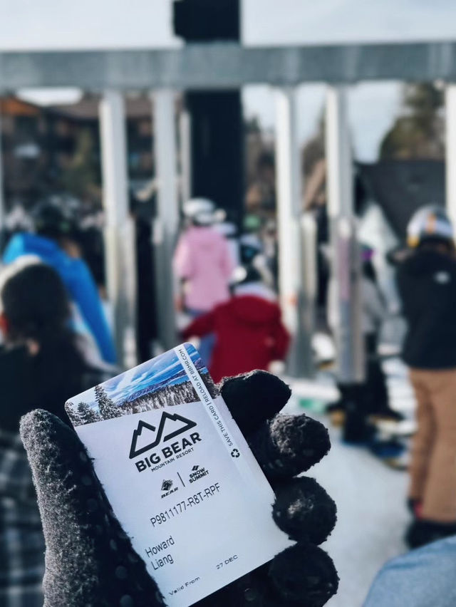 【Big Bear滑雪攻略｜新手必看！🎿】
