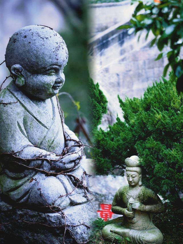 江南有自己的懸空寺，浙江台州萬佛寺