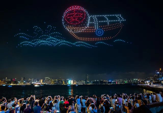 香港五一無人機表演搶先看👀