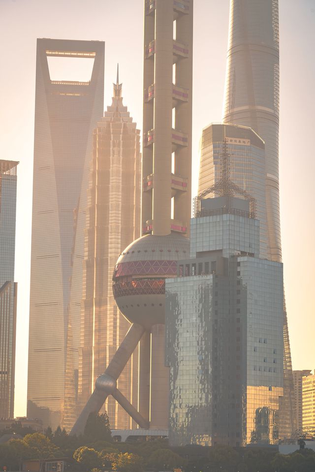 喺百年橋上等日出上海清晨嘅浪漫俾我捉到啦
