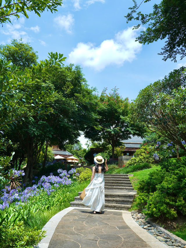 昆明周邊！！想去無數次的夏日森系溫泉。。。