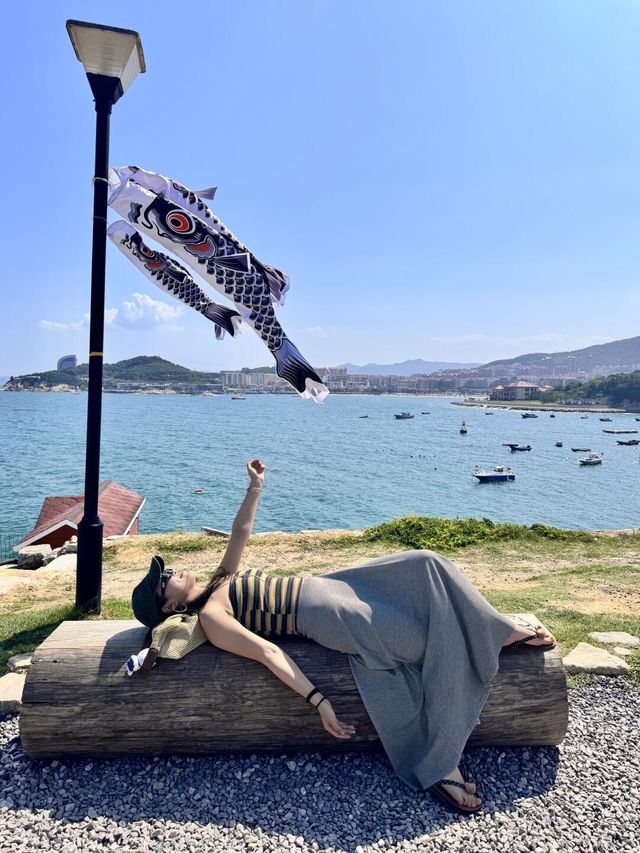 威海旅遊寶藏拍照打卡點同貝殼沙灘🩵