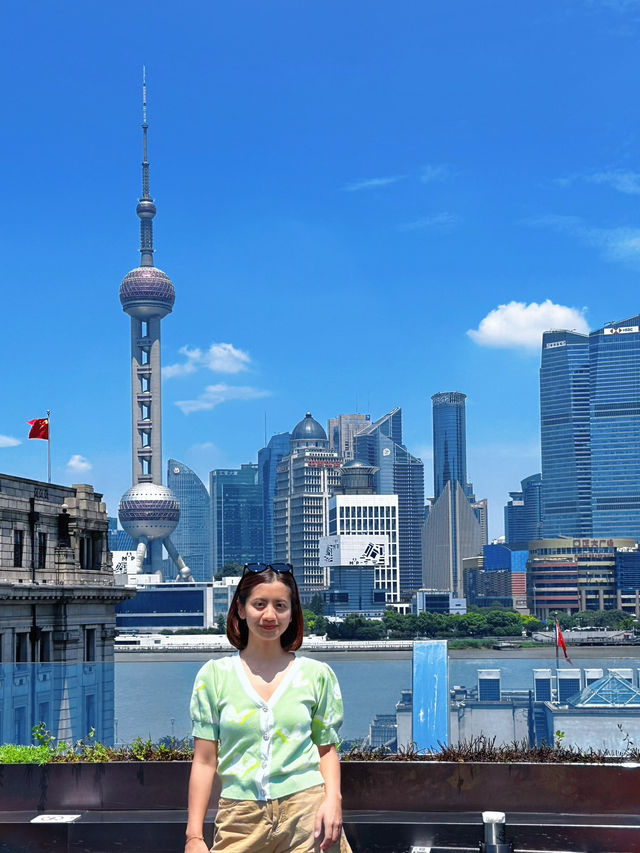Perfect “The Bund” view 🌃 