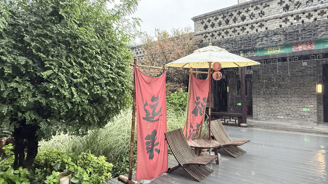 雨中古建秘境