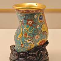 上海博物館（人民廣場館）的掐絲琺瑯美到窒息