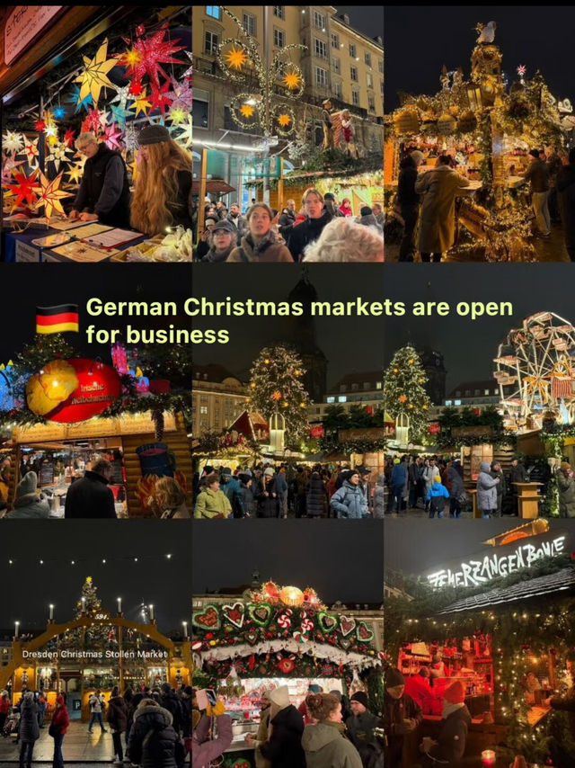 Stepping Into Dresden's Magical Christmas Market 🎄✨ Stepping Into Dresden's Magical Christmas Market 🎄✨
