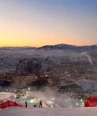 阿勒泰的日落這輩子最浪漫的視覺盛宴