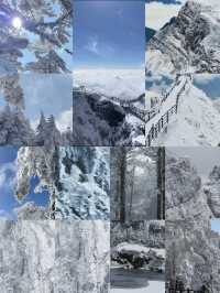 踏雪而上,赴轎子雪山的白頭之約