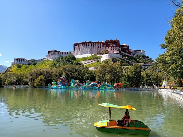 布達拉宮背面 布達拉宮背面