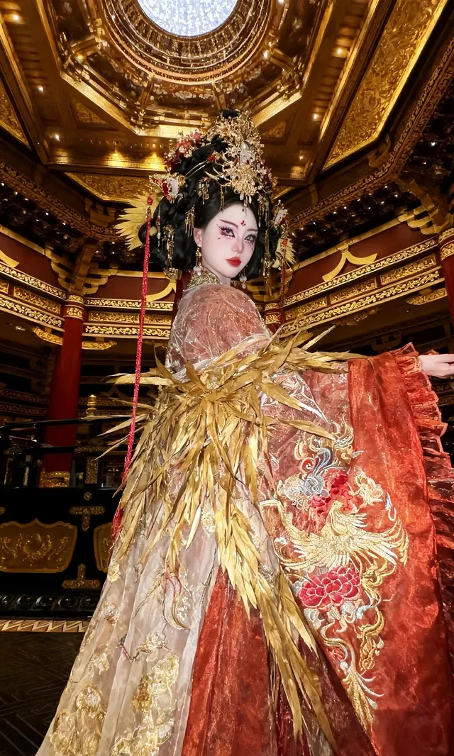 金色神女|接住盛唐落下來的一片霞 金色神女|接住盛唐落下來的一片霞