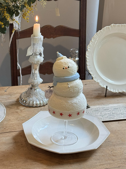 景徳鎮のクリスマスサプライズ：味覚にロマンティックなミニ雪だるま