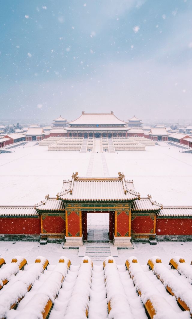 北京初雪故宮千年限定雪景!不要錯過 北京初雪故宮千年限定雪景!不要錯過
