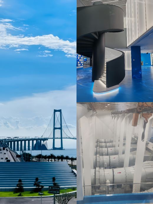 Shenzhen-Zhongshan Link West Artificial Island is Open! A Mega