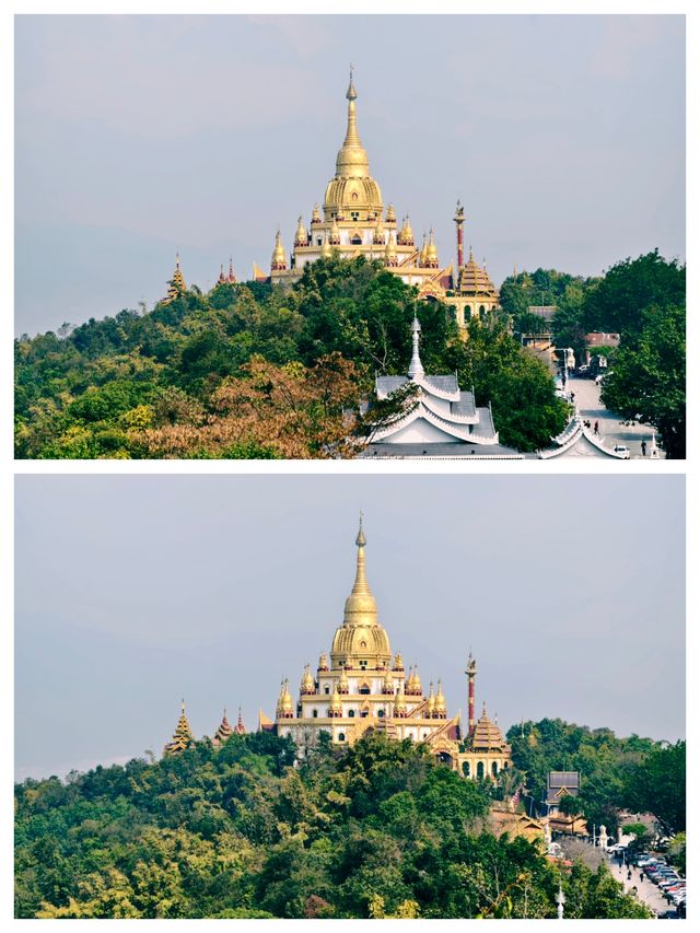 秒出片德宏芒市必打卡的絕美勐煥大金塔