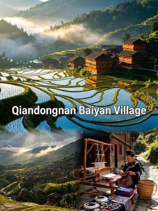 Avoid the crowds at Xijiang in Baiyan Village｜Hidden gem of southeastern Guizhou!