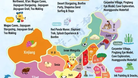 11 tested fun reverse parent-child routes for National Day — traveler post in Lichuan
