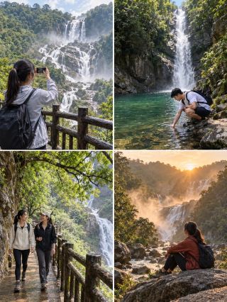 Huangmanzhai Waterfall, a hidden gem for Guangdong locals