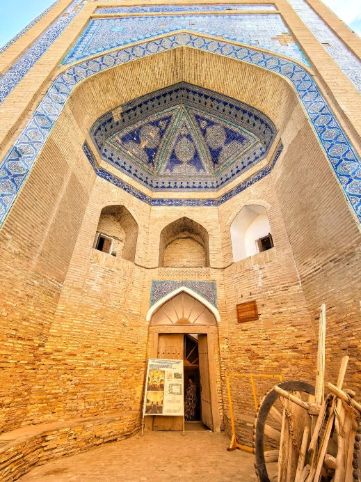 World Heritage Ancient City Blue Tile Madrasah Silk Road Historic