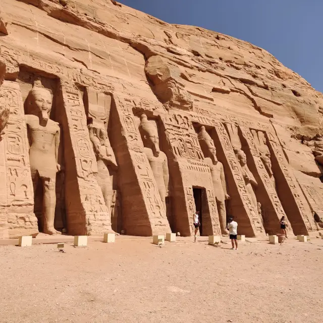 Abu Simbel temple exploration