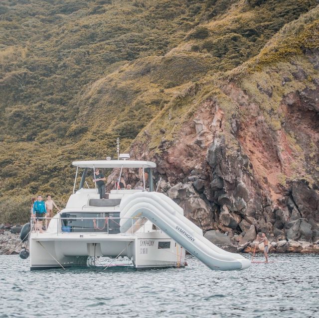 龜山島牛奶海遊艇旅行