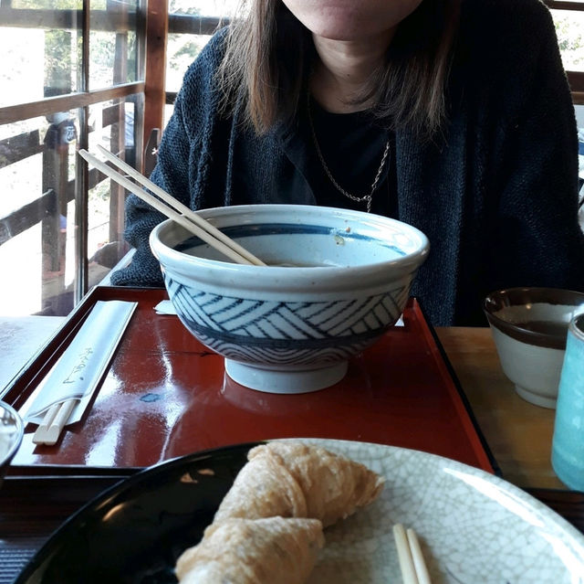 Udon Shop Overlooking Senbon Torii - Nishimura-tei