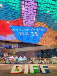맥주 축제가 열리는 부산 야경맛집 영화의전당✨️🌈