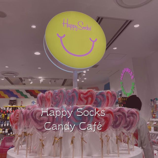 Happy Socks Candy Cafe ハッピーソックスキャンディーカフェ