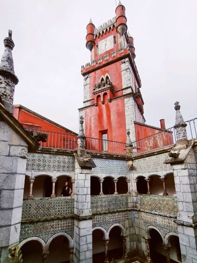 Pena Palace, a fairytale palace in Sintra