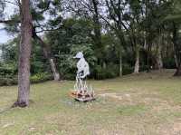 日式田園風的遊客中心