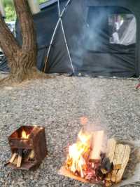 계곡이 있어서 물놀이 하기 좋은 청도 오토캠핑장🏕