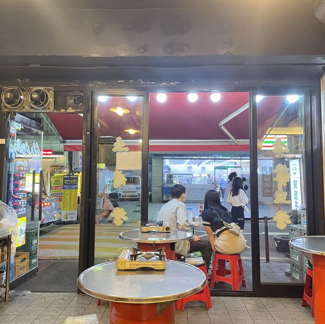 【ソウル/新沙】新沙で有名な新鮮なコプチャンのお店