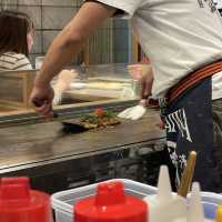 shiraiwa okonomiyaki and yakisoba