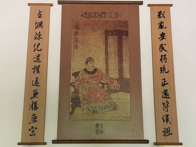 明太祖朱元璋的皇帝陵明孝陵