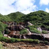 น้ำตกทองคำ (Golden Waterfall) ไต้หวัน