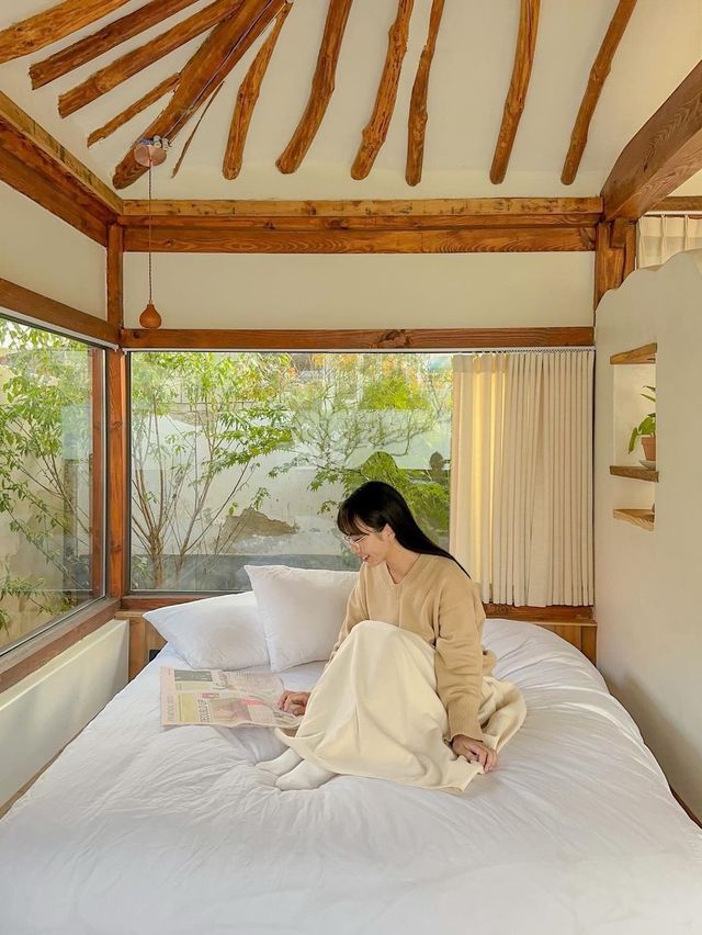 고즈넉한 한옥 자쿠지에서 초겨울날 힐링, 오늘의우리집🏠