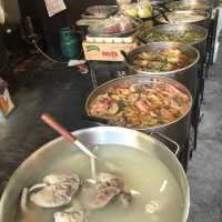 Special decorations and food for CNY in Bangkok