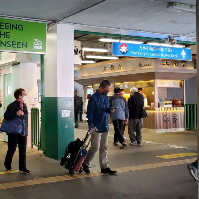 Enjoyable day taking Hong Kong Star Ferry - Central Pier No. 7 to Tsim Sha Tsui