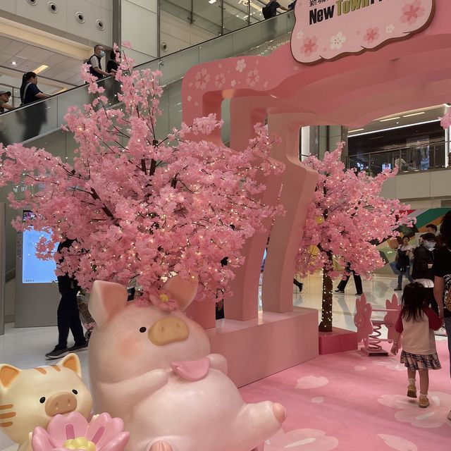 Lulu豬春日祭🤗沙田新城市廣場🫶🏻影相📸️好去處