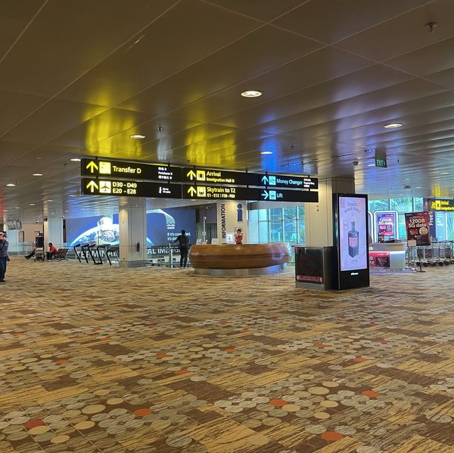 Changi Airport Terminal 1 transit