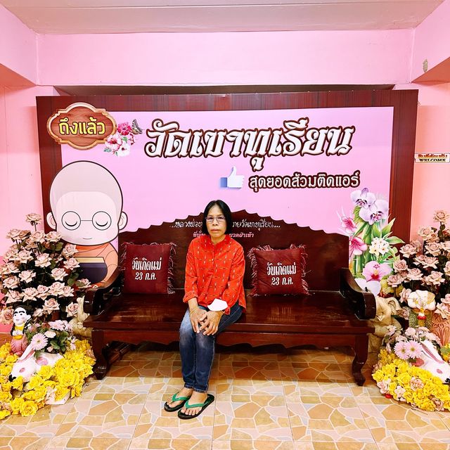 โบสถ์สีชมพู #วัดเขาทุเรียน เป็นวัดที่มีความตะมุตะมิ