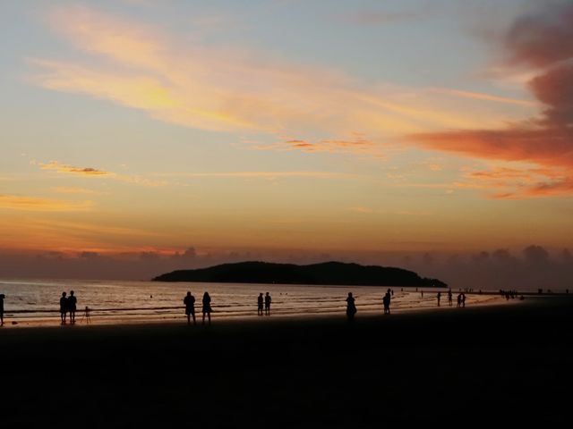 World Class Sunset @ Tg Aru Beach, KK