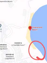 📍西貢| 毫不起眼的沙灘🌊| 淺藍色圍欄👋