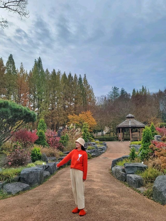귀여운 전동차도 탈수 있는 경상남도 수목원🍂