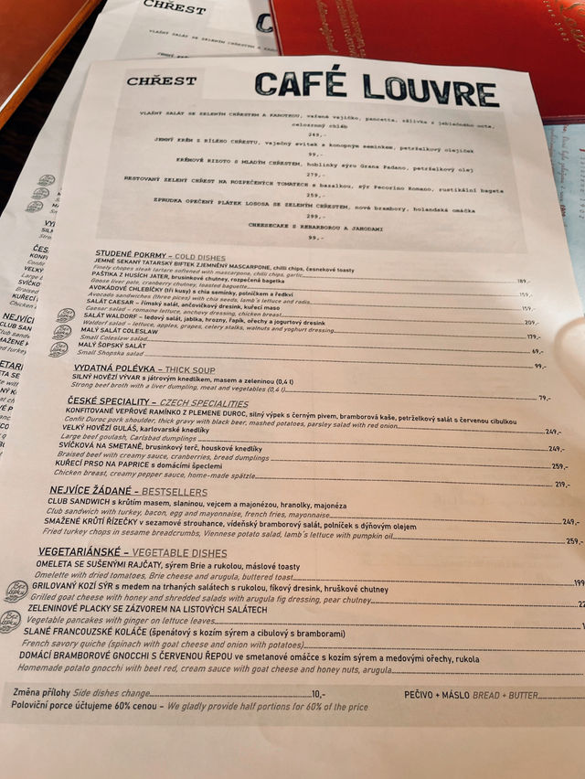 【プラハ🇨🇿】カフカも愛したプラハの老舗カフェ☕Café Louvre