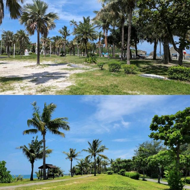 【高雄景點】旗津踩風大道：海景優美，放鬆的地方