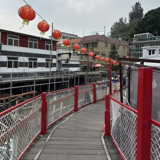 Fishing village in Hong Kong