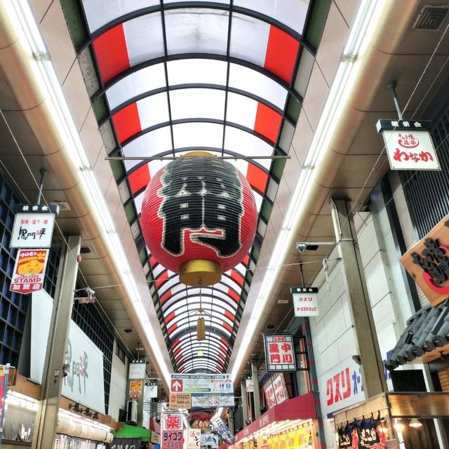 夏旅は大阪へ行こう💠なにわの台所『黒門市場』