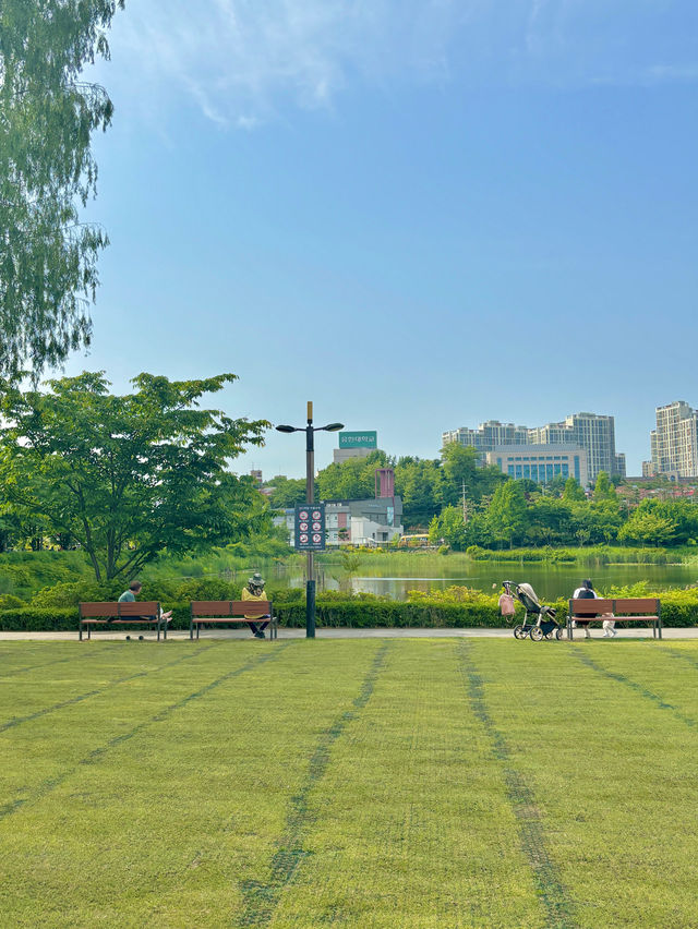 여러 종류의 꽃을 구경하며 산책하기 딱좋은 수목원💚